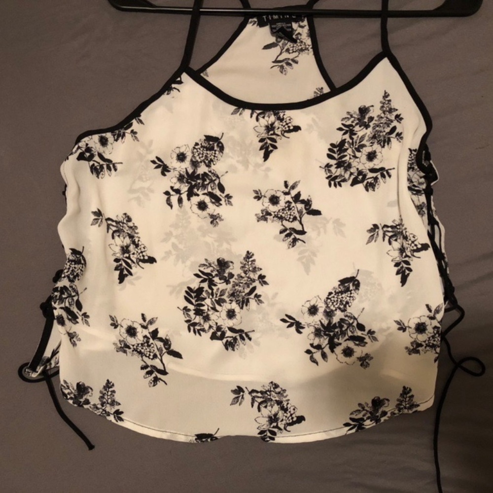 Black & White Tank Top